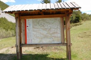 Cartello prima della sostituzione