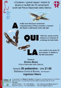 Locandina conferenza censimento contemporaneo.