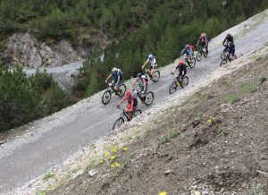 La rete di vecchi percorsi militari si presta a meraviglia per l'utilizzo delle e-bike